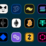 Various altcoin logos