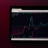 A screen showing a crypto trading pairs chart