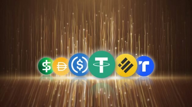 Various stablecoin symbols